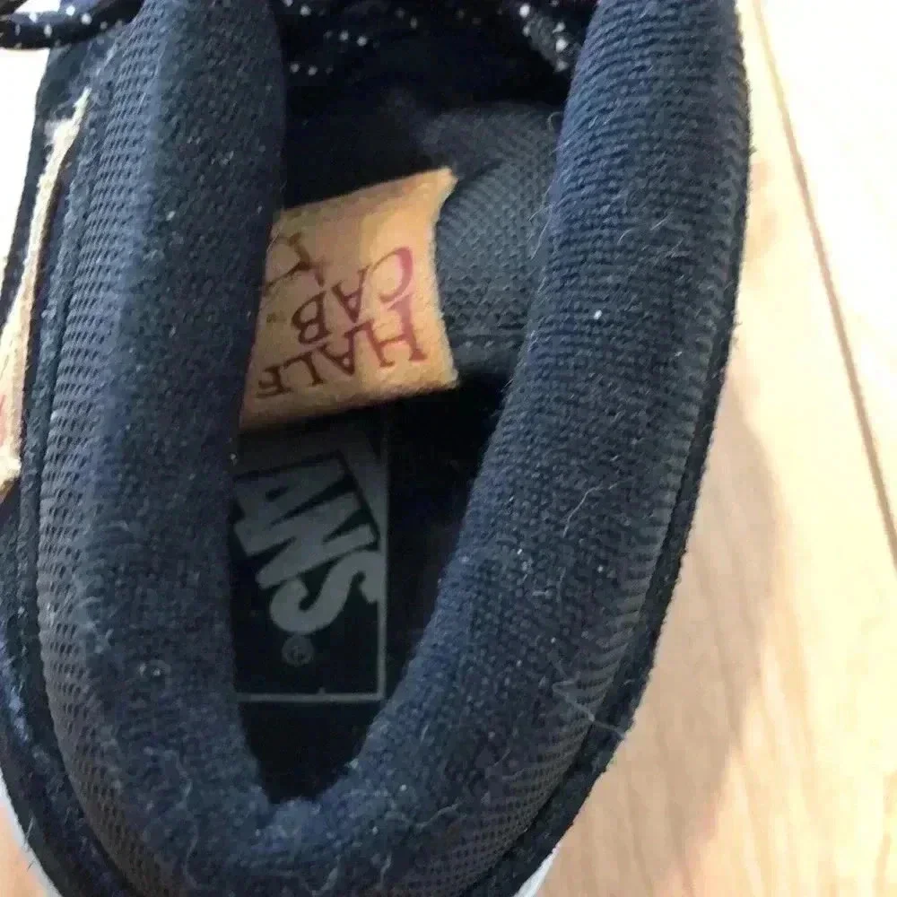 Vans Half Cab Steve Cabellero’s pro model black/white/tan suede skateboard shoe